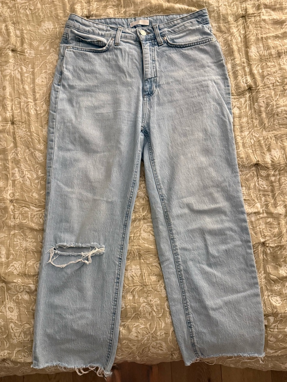 Lauren Conrad Distress Crop Jean - 8